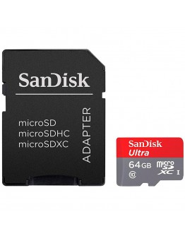 SANDISK 64GB microSDHC Card with