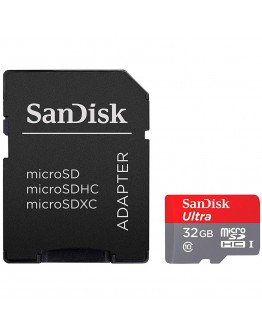 SANDISK 32GB microSDHC Card with