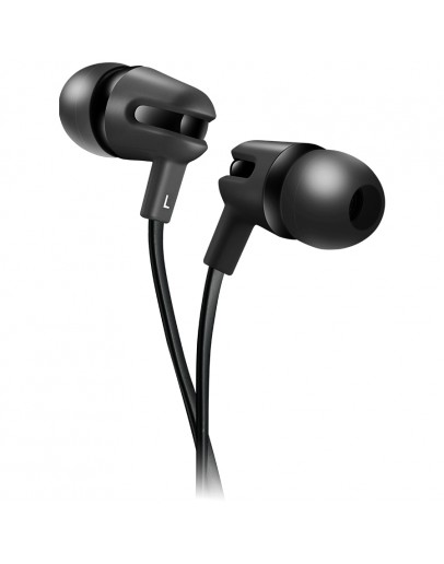 CANYON Stereo earphone with microphone, 1.2m flat