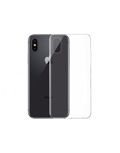 Силиконов гръб No brand, За Apple iPhone X, Slim, Прозрачен - 51589