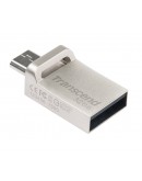 Transcend 32GB, JF880, OTG, USB3.0, Silver