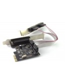 Платка PCI-E  към  Serial + Parallel port No brand-17474