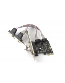 Платка PCI-E  към  Serial + Parallel port No brand-17474