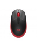 Logitech M190 Full-size wireless mouse - RED - 2.4