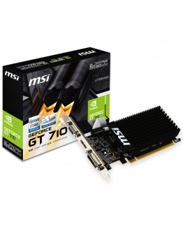 MSI Video Card Nvidia GT 710 2GD3H LP (GT710,