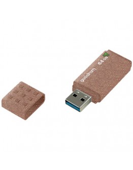 GOODRAM UME3 64GB USB 3.0 Flash Drive, brown
