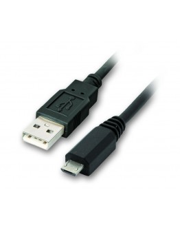 VCom Кабел USB 2.0 AM / Micro USB M 2.5A - CU271-0.5m