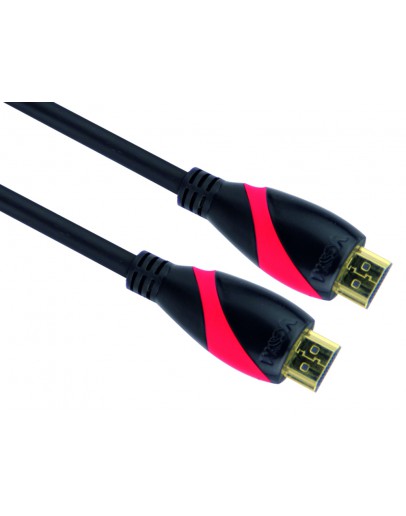 VCom Кабел HDMI v2.0 M / M 3m Ultra HD 4k2k/60p Gold - CG525-v2.0-3m