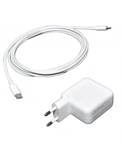 Makki зарядно за лаптоп заместител Laptop Adapter Apple - 29W TYPE-C With USB-C Cable - MAKKI-NA-AP-36