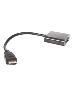 VCom Адаптер Adapter HDMI M to VGA F - CG591-B-0.15m