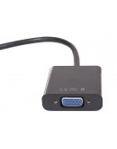 VCom Адаптер Adapter HDMI M to VGA F - CG591-B-0.15m