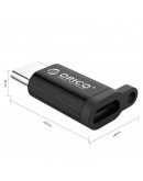 Orico преходник Adapter OTG -  USB Micro B to Type-C - CBT-MT01-SV