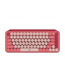 Logitech POP Keys Wireless Mechanical Keyboard Wit