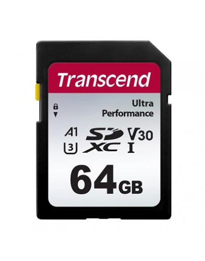 Transcend 64GB SD Card UHS-I U3 A1 Ultra Performan