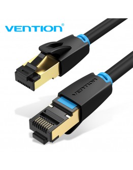 Vention Кабел LAN SFTP Cat.8 Patch Cable - 1.5M Black 40Gbps - IKABG