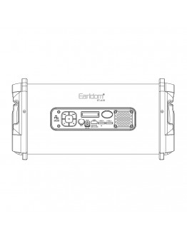 Тонколона Earldom ET-A19, Караоке, Bluetooth, USB, FM, AUX, Черен - 22199