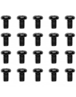 EK-Loop Phillips Head Screw Set M4x6mm - Black