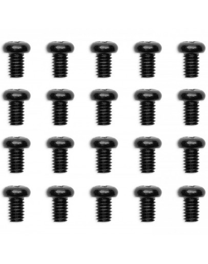 EK-Loop Phillips Head Screw Set M4x6mm - Black