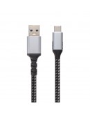 VCom Кабел USB 3.2 Gen2 Тype-C / USB AM, 10Gbps, Black - CU401M-1m