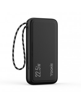 Преносима батерия Yookie YO11, 20000mAh, 22.5W, Черен - 87065