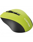 CANYON MW-1, Yellow 2.4GHz wireless optical mouse