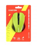 CANYON MW-1, Yellow 2.4GHz wireless optical mouse