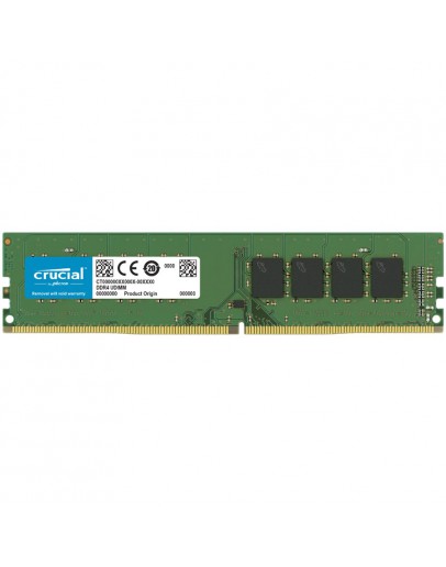 Crucial 16GB DDR4-3200 UDIMM CL22 (8Gbit/16Gbit),