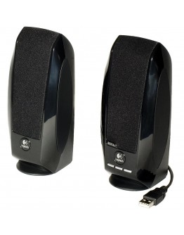 LOGITECH S150 Stereo Speakers - BLACK - USB -