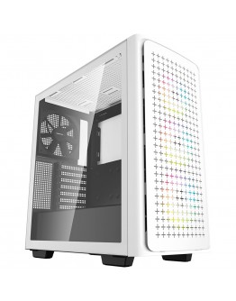 DeepCool CK560 White Mid Tower Case, Mini-ITX /