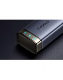 Докинг станция Baseus UltraJoy, 6 порта, Type-C към 2xUSB 3.0, USB 2.0, Type-C, PD, HDMI, RJ45, Сив - 12070