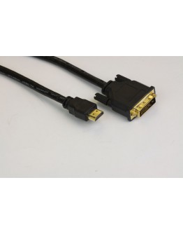 VCom Кабел DVI 24+1 Dual Link M / HDMI M - CG481G-1.5m
