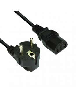 VCom Захранващ кабел Power Cord Computer schuko 220V - CE021-1.5m