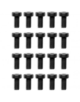 EK-Loop Hex Key Screw Set M4x8mm - Black