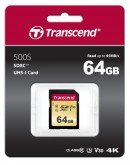 Transcend 64GB SD card UHS-I U3, MLC