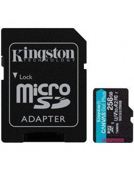 Kingston 256GB microSDXC Canvas Go Plus 170R A2