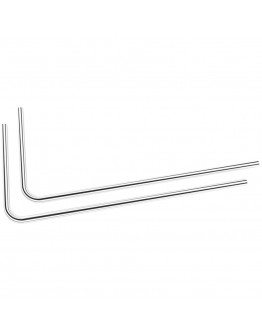 EK-Loop Metal Tube 16mm 0.8m Pre-Bent 90° -