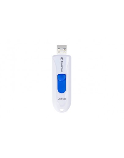 Transcend 256GB, USB3.1, Pen Drive, Capless, White