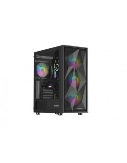 Genesis PC Case DIAXID 605 RGB Mini Tower Window, 