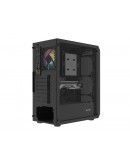 Fury PC Case Shobo SH4 RGB Midi Tower, Window, Bla