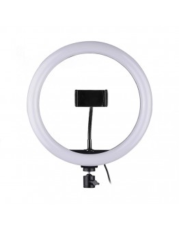 LED Ring осветление No brand M26, 26см, 20W, Черен - 40127