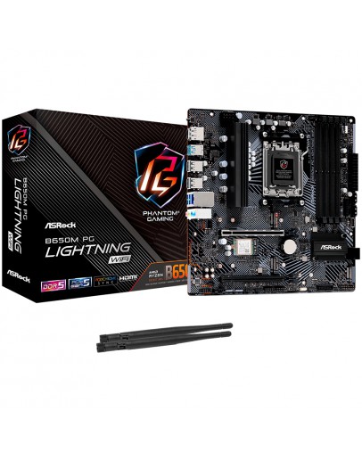 ASROCK B650M PG LIGHTNING WIFI AM5 Socket, 4x