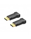 Vention адаптер Adapter DisplayPort M / HDMI F - 4K, Black - HBPB0