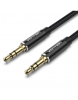 Vention Аудио Кабел 3.5mm Audio Cable  M/M Cotton Braided 1.5m - BAWBG