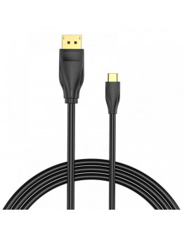 Vention кабел Cable Type-C to DisplayPort - 1.5m 8K Black - CGYBG