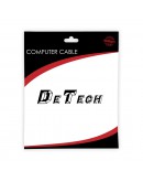 Звукова карта DeTech, USB, 7.1, Сив - 17857