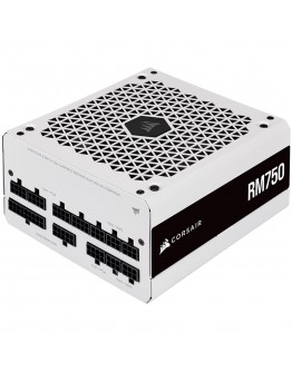 Corsair RM Series (2021), White, RM750, 750 Watt,