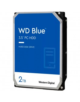 HDD Desktop WD Blue (3.5', 2TB, 256MB, 7200 RPM,