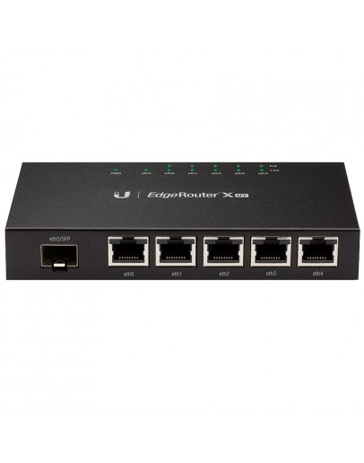 UBIQUITI EdgeRouter X SFP; (5) GbE RJ45 ports