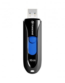 Transcend 16GB, USB3.1, Pen Drive, Capless, Black