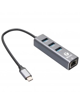 VCom докинг станция Docking USB Type-C to USB3.0 x 3 + LAN - DH311B